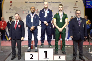 Le ponot Hassan El Belghiti, vice-champion d’Europe de Powerlifting 