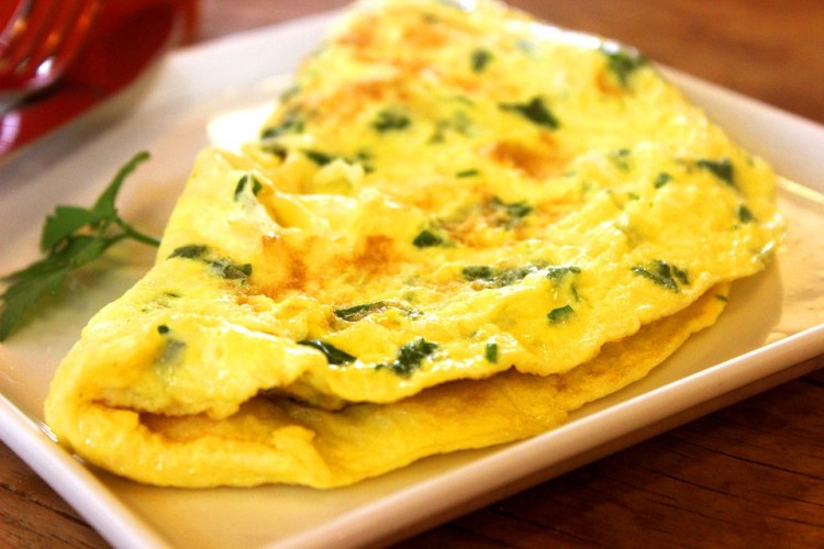 Omelette géante Omelette géante
