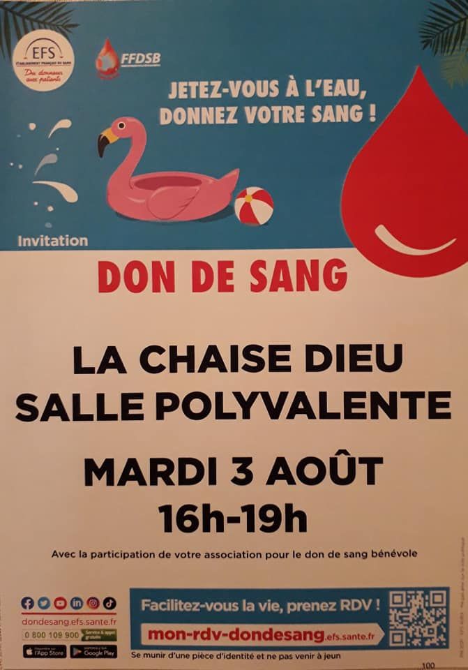 EVE_Don du sang_affiche_La Chaise-Dieu EVE_Don du sang_affiche_La Chaise-Dieu
