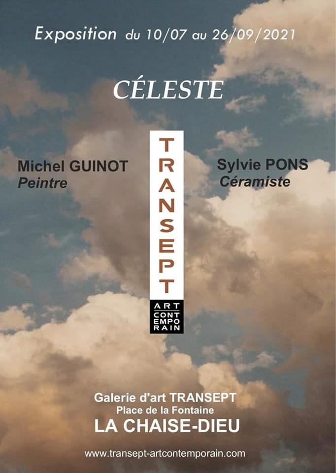 EVE_Exposition Céleste-Galerie Transept-Michel Guinot et Sylvie Pons-affiche