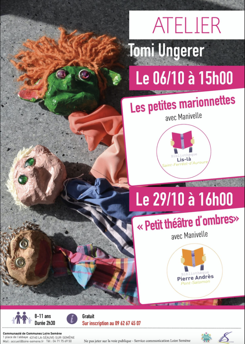 atelier "petit théâtre d'ombres" atelier "petit théâtre d'ombres"
