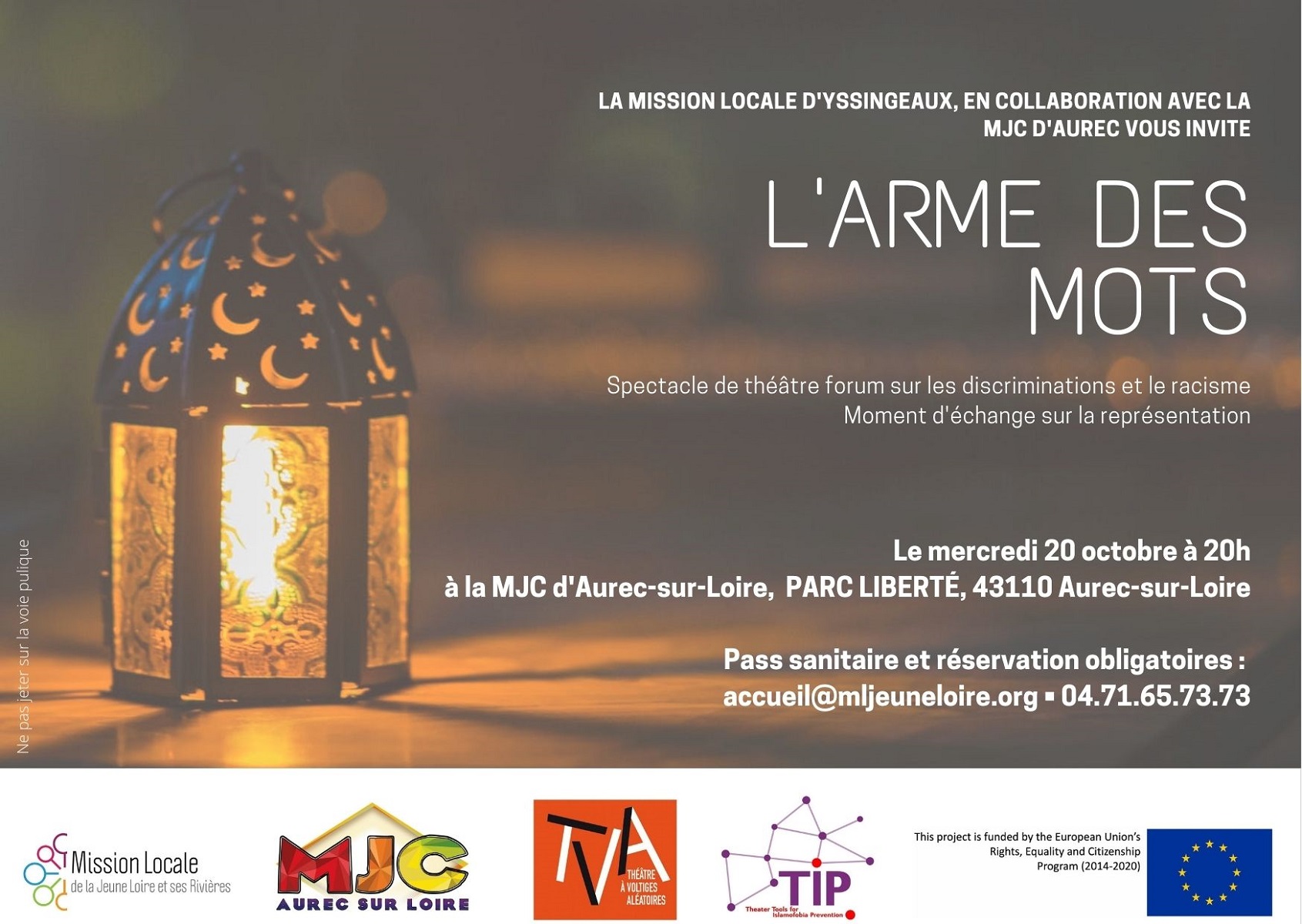 Spectacle : L'arme des mots