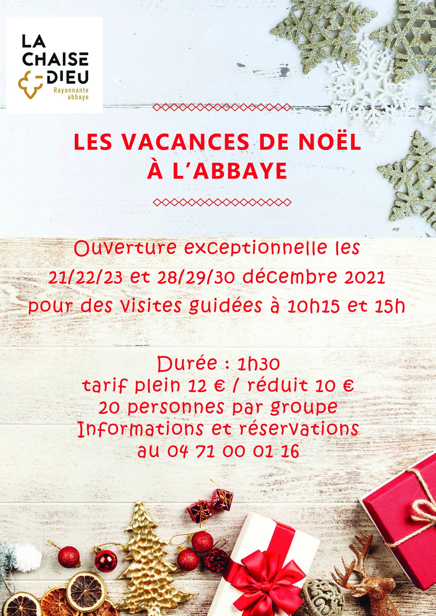 EVE_Visite guidée de l'Abbaye-Vacances de Noël 2021-affiche