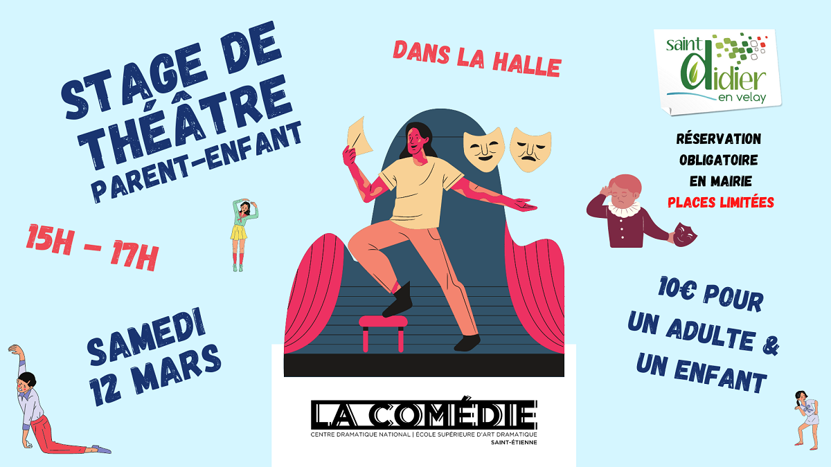 Stage de théâtre avec la Comédie de St Etienne
