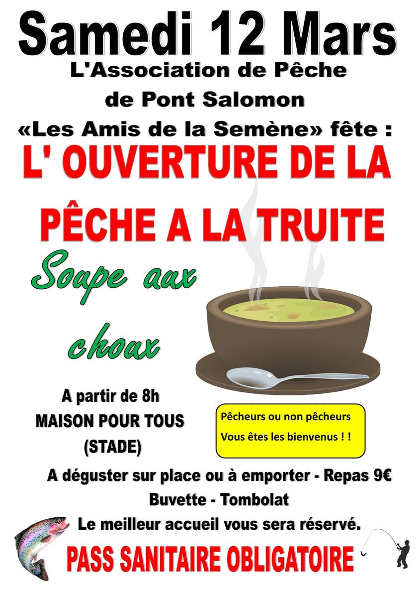 Ouverture de la pêche à la truite