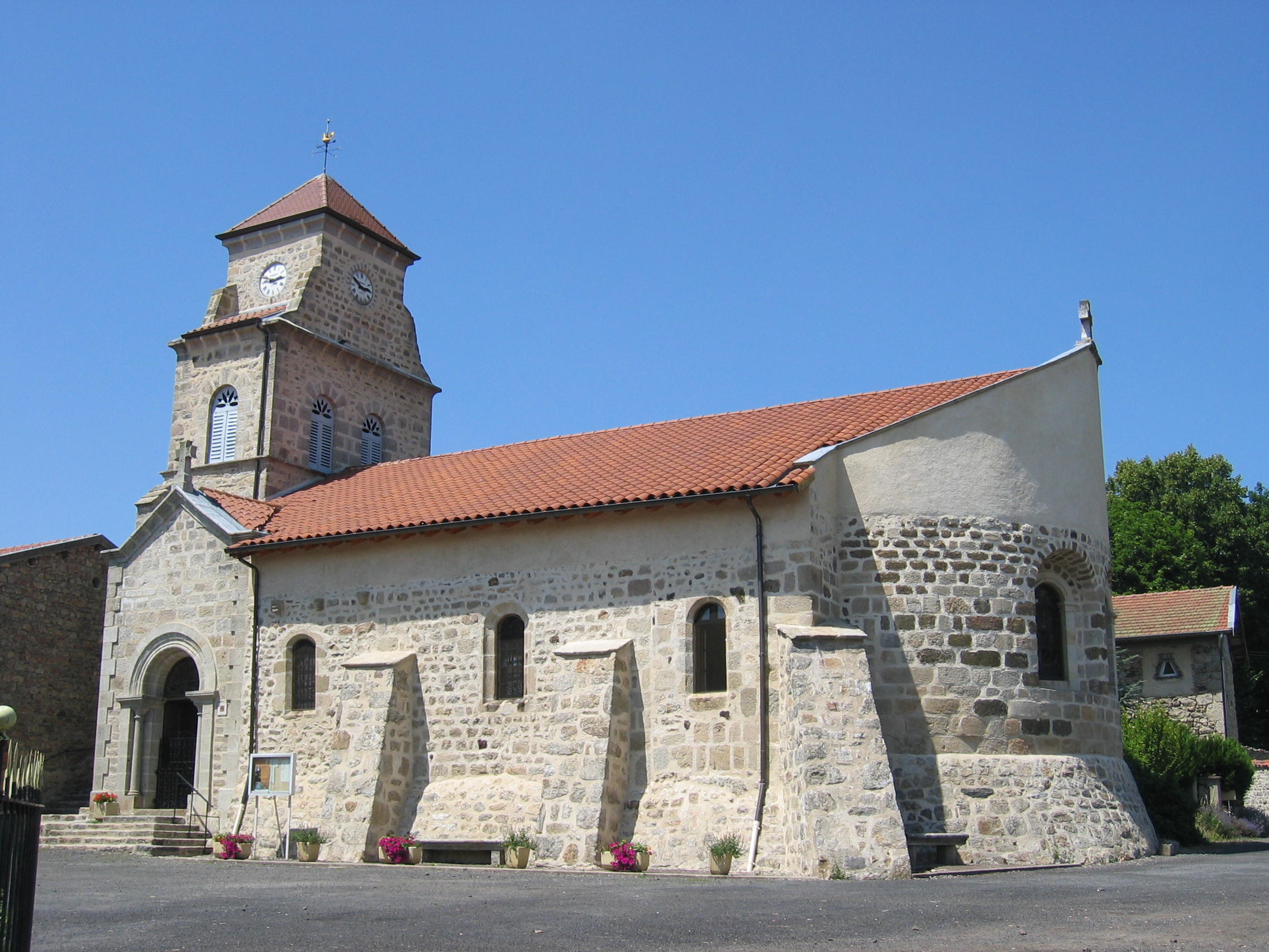 église de Félines 43160