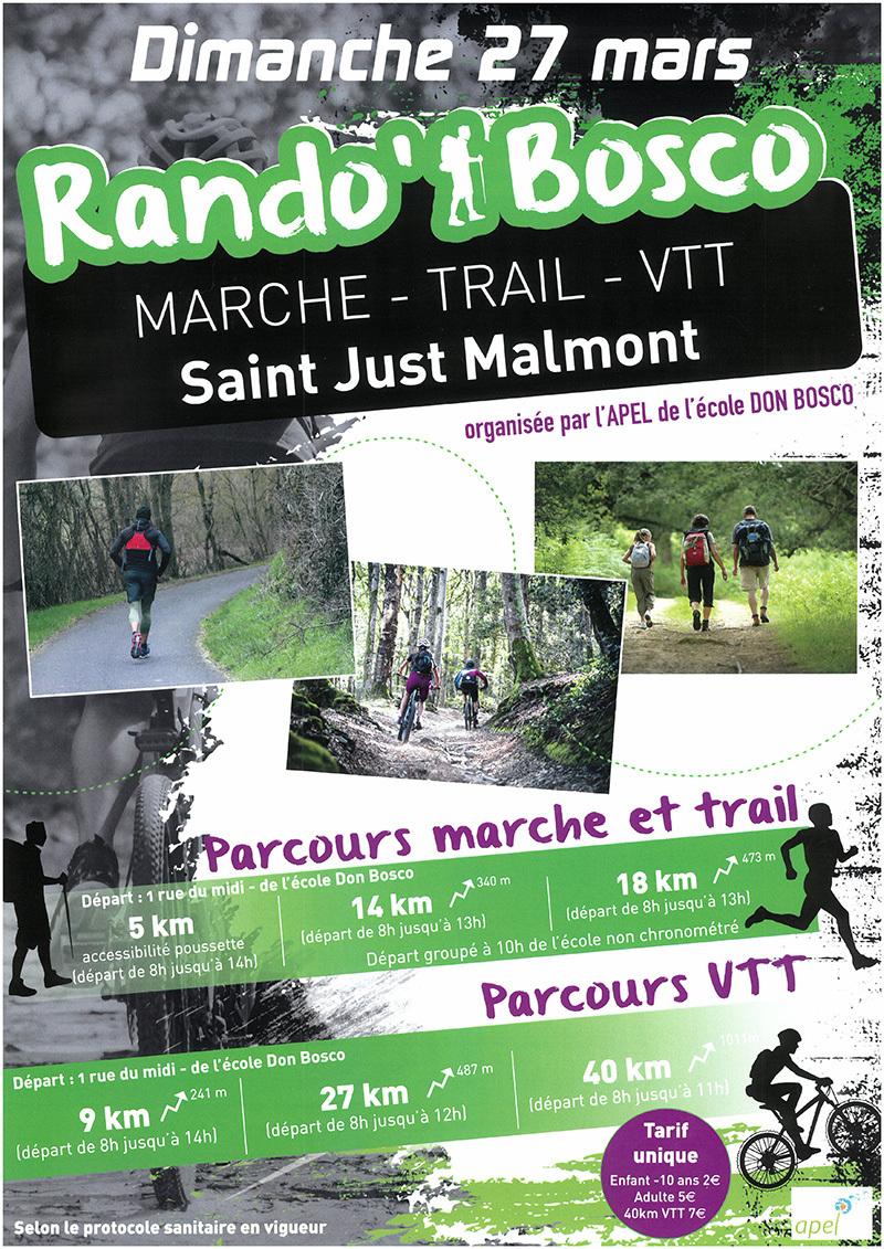 Rando Bosco / Marche-Trail-VTT Rando Bosco / Marche-Trail-VTT