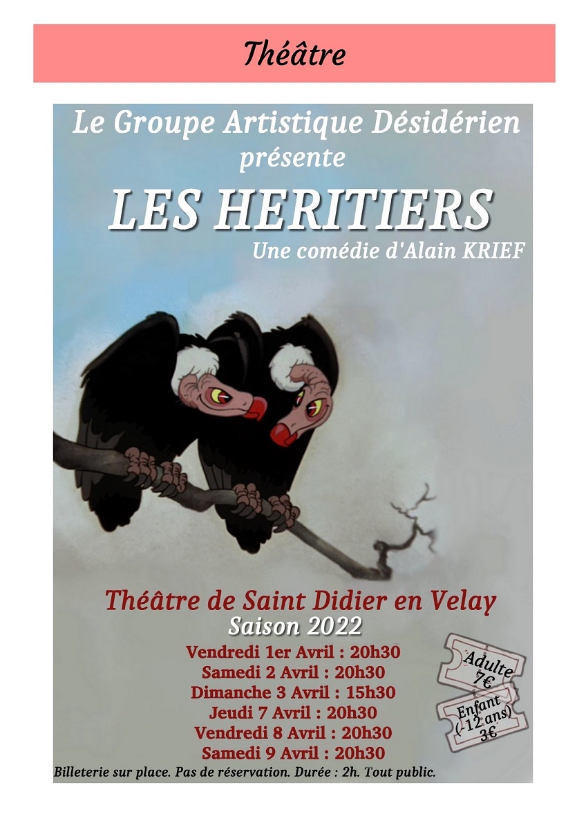 Théâtre : Les Héritiers