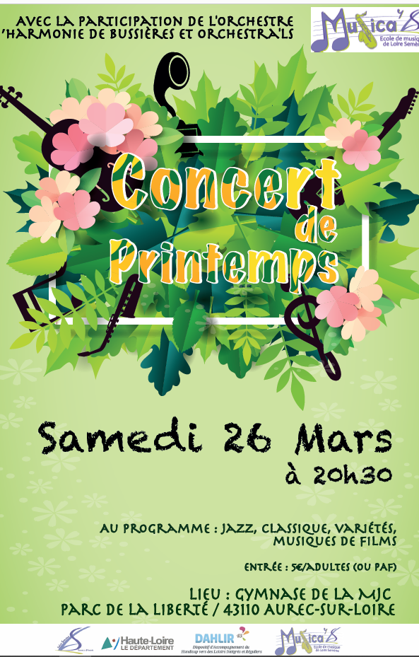 MUSICA’LS - Concert de printemps