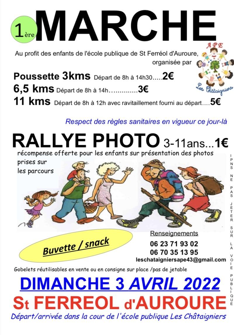 Marche de l’APE