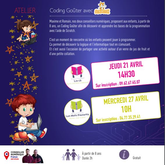 Atelier Coding Goûter Atelier Coding Goûter