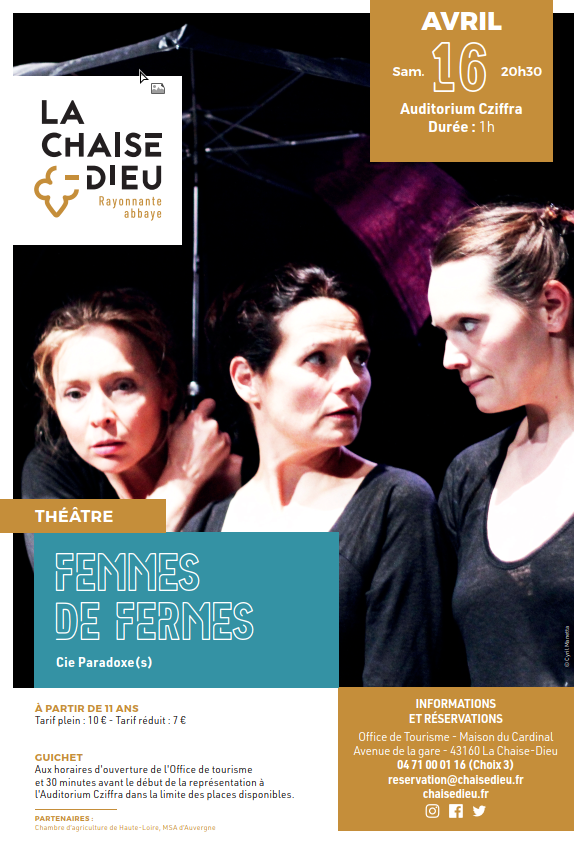 EVE_Théâtre Femmes de fermes_saison culturelle-affiche