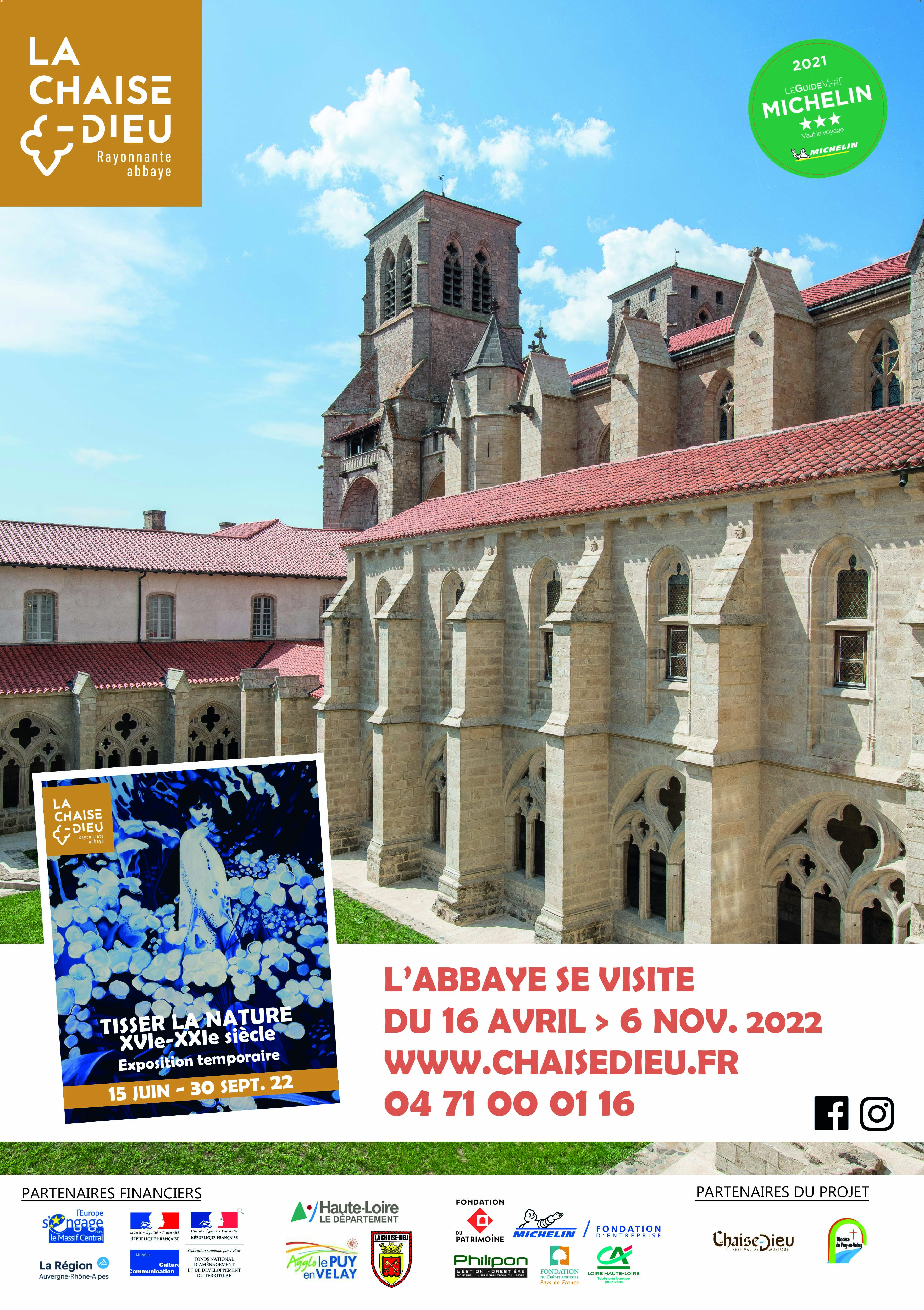 EVE_Parcours de visite de l'abbaye de La Chaise-Dieu-affiche EVE_Parcours de visite de l'abbaye de La Chaise-Dieu-affiche