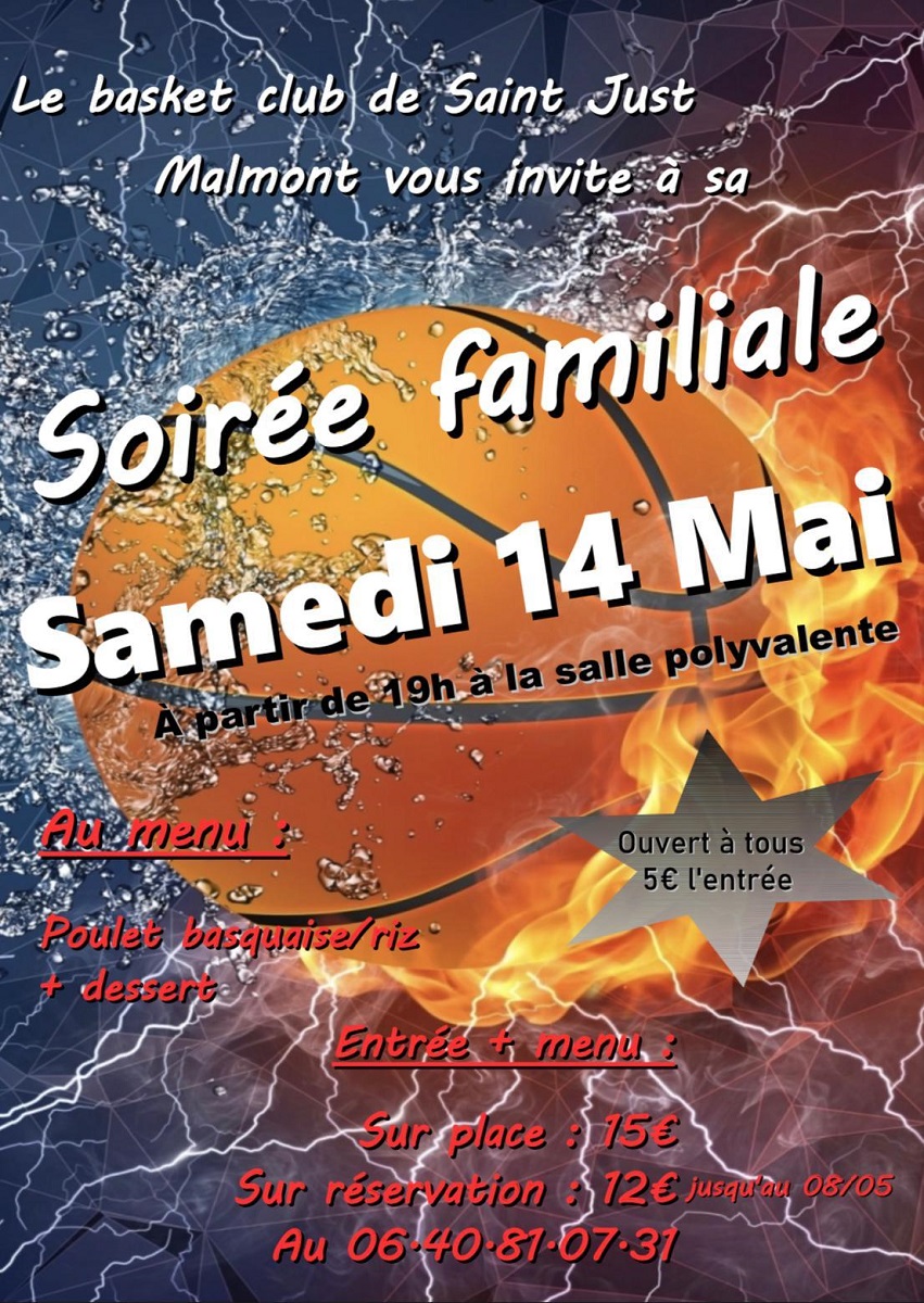 Soirée familiale - Basket-Club