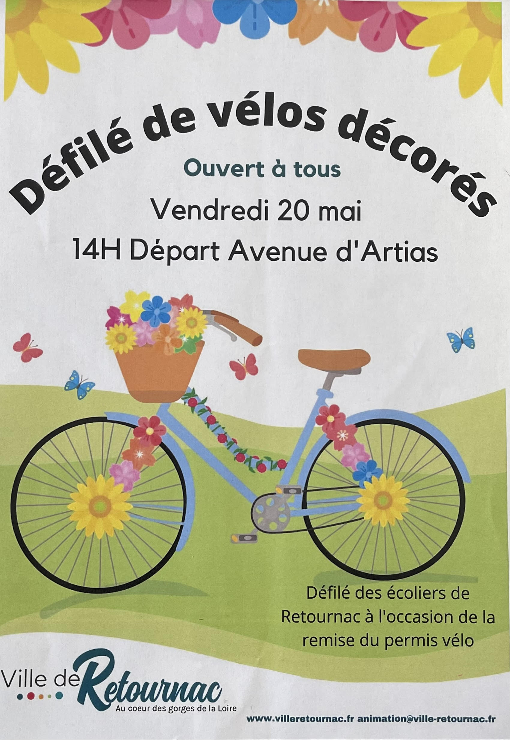 Défilé de vélos décorés