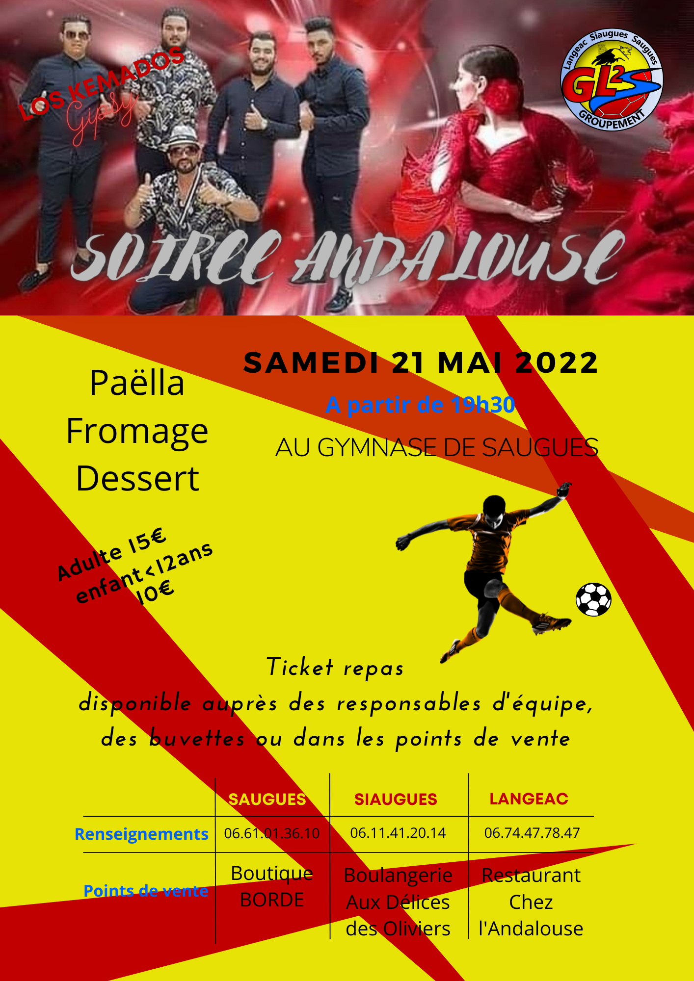 soirée andalouse