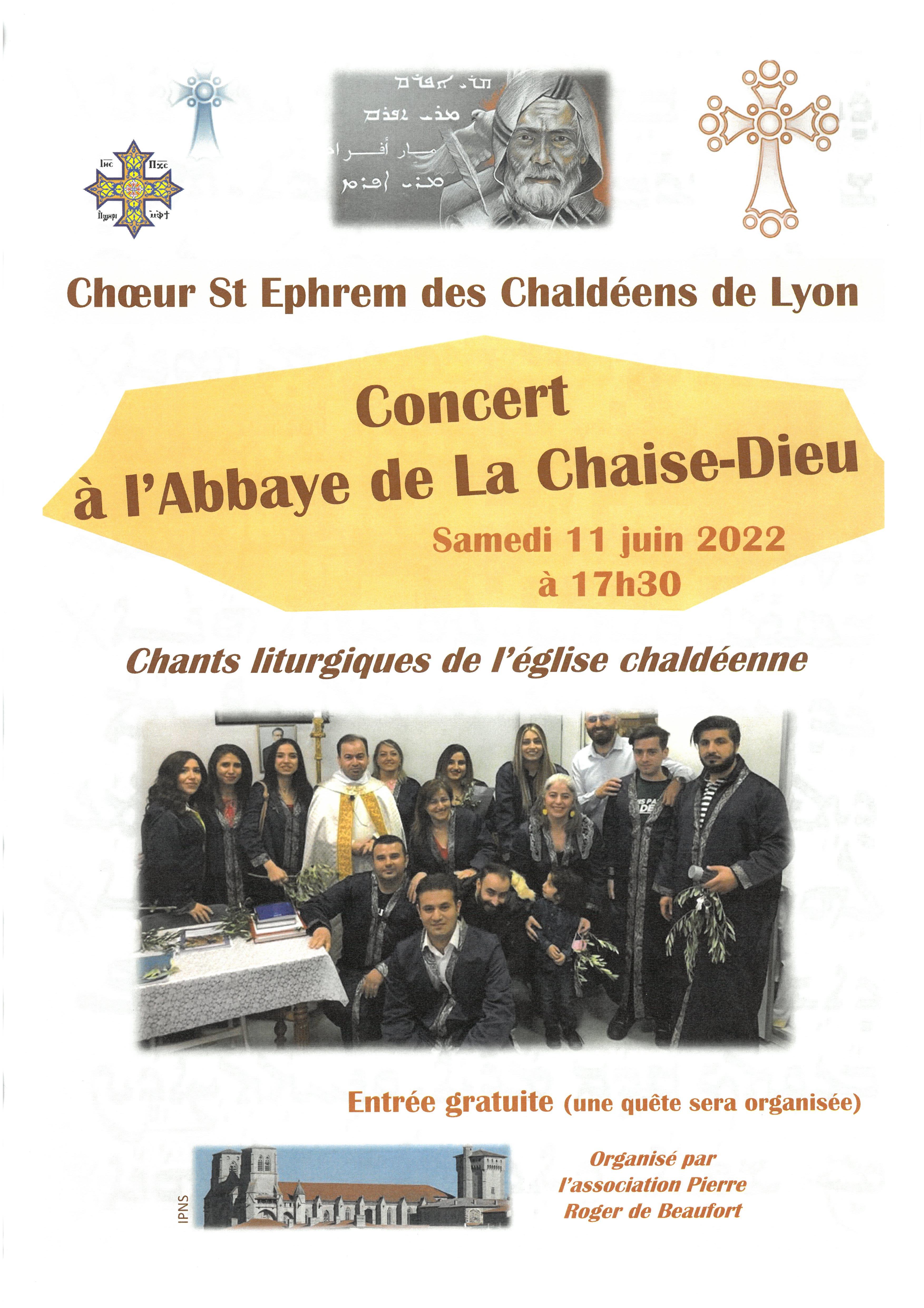 EVE_Concert Choeur Saint-Ephrem des Chaldéens-affiche