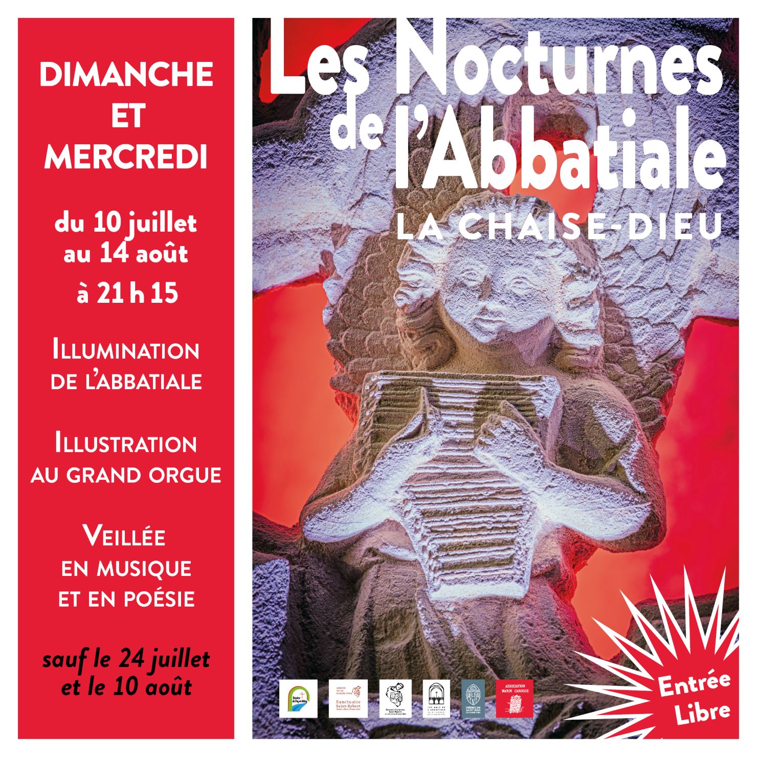 EVE_Les Nocturnes de l'Abbatiale_Ababye de la Chaise-Dieu EVE_Les Nocturnes de l'Abbatiale_Ababye de la Chaise-Dieu