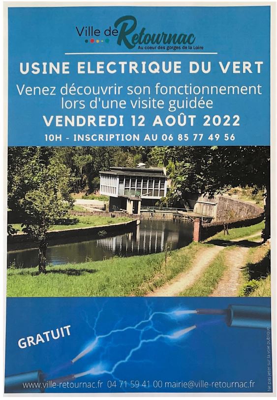 Visite guidée usine du vert
