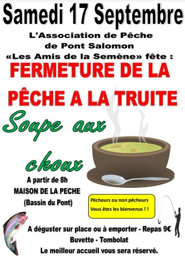 fermeture de la peche