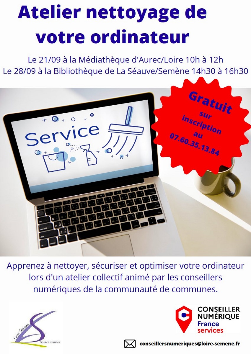 Atelier: nettoyage de votre ordinateur