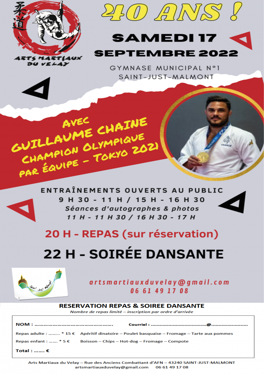 40 ans du judo