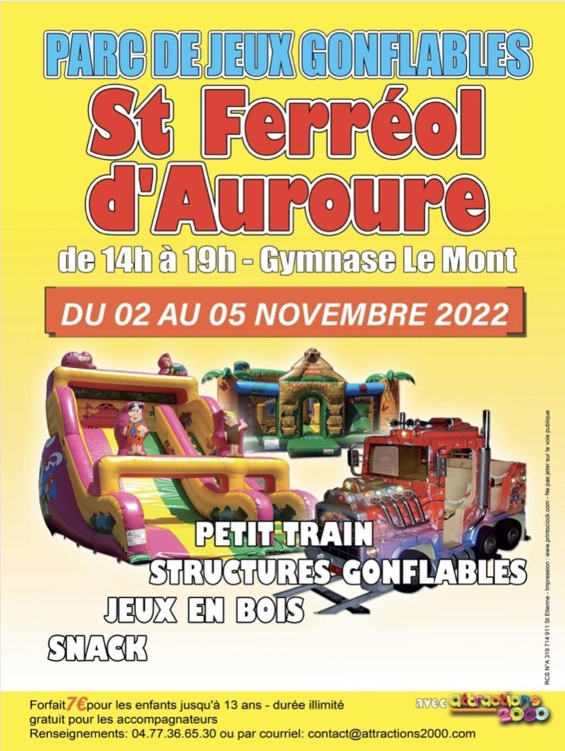 PARC DE JEUX GONFLABLES
