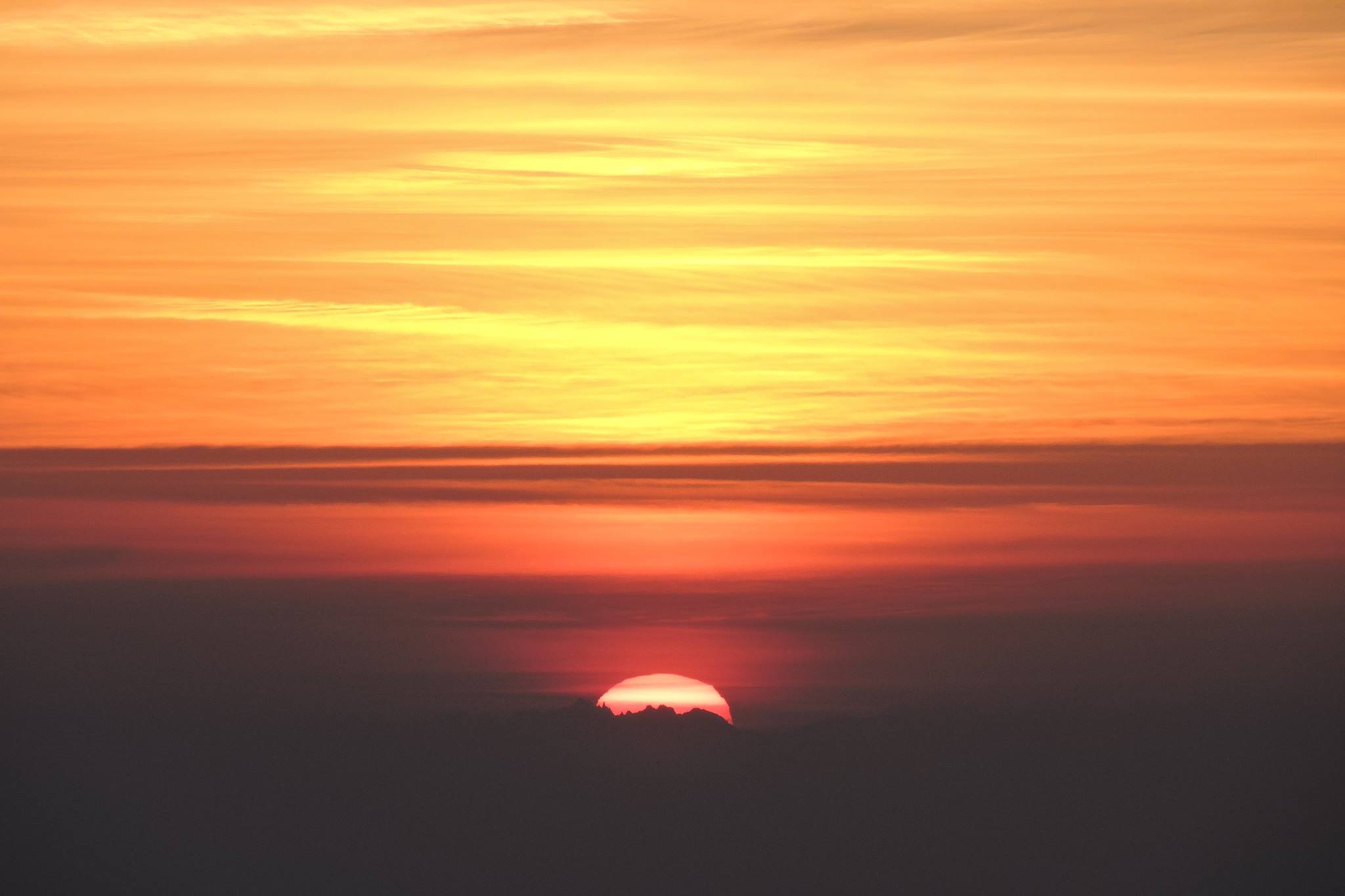 lever de soleil Mont Mézenc lever de soleil Mont Mézenc