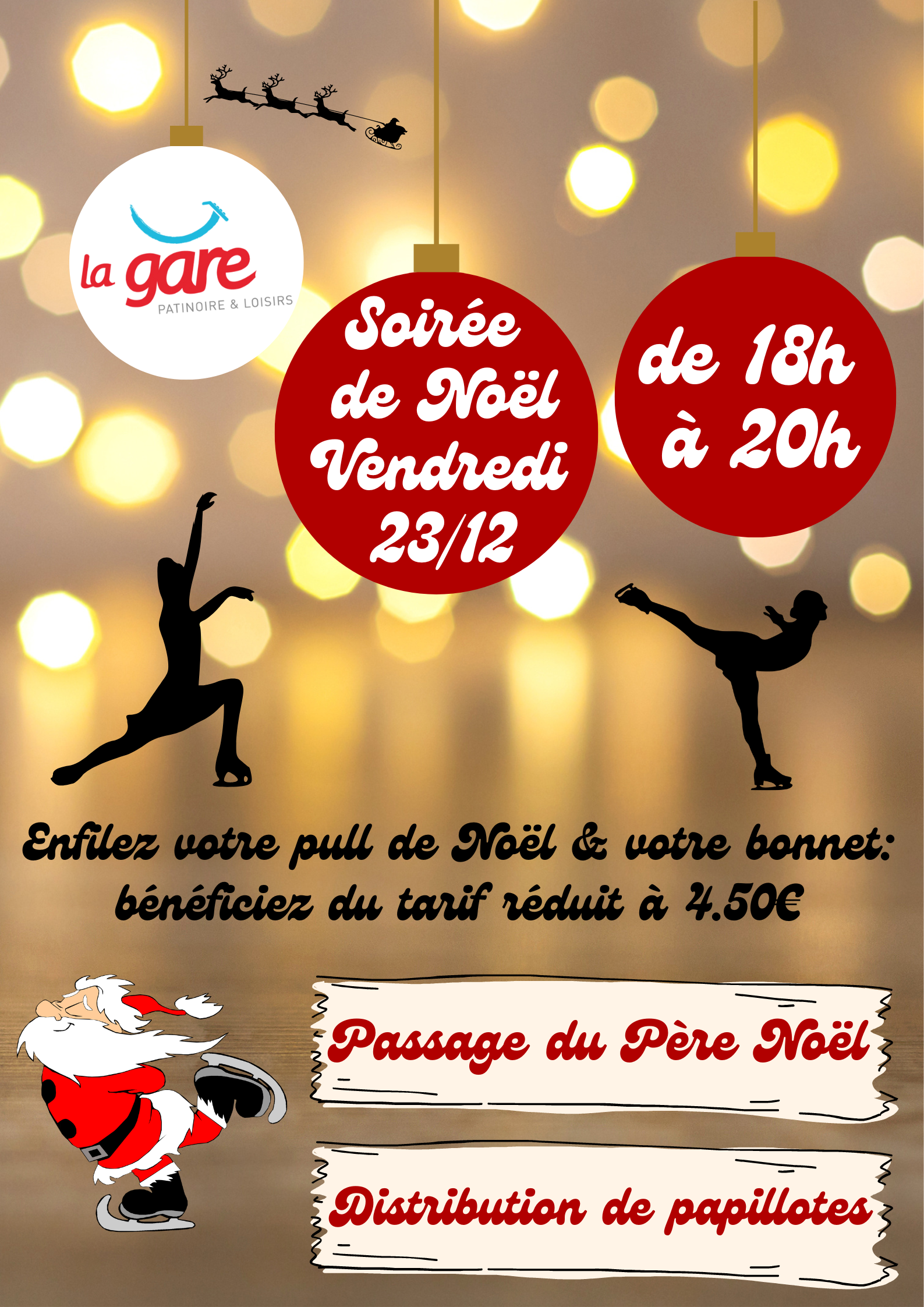 Noël à la patinoire Noël à la patinoire