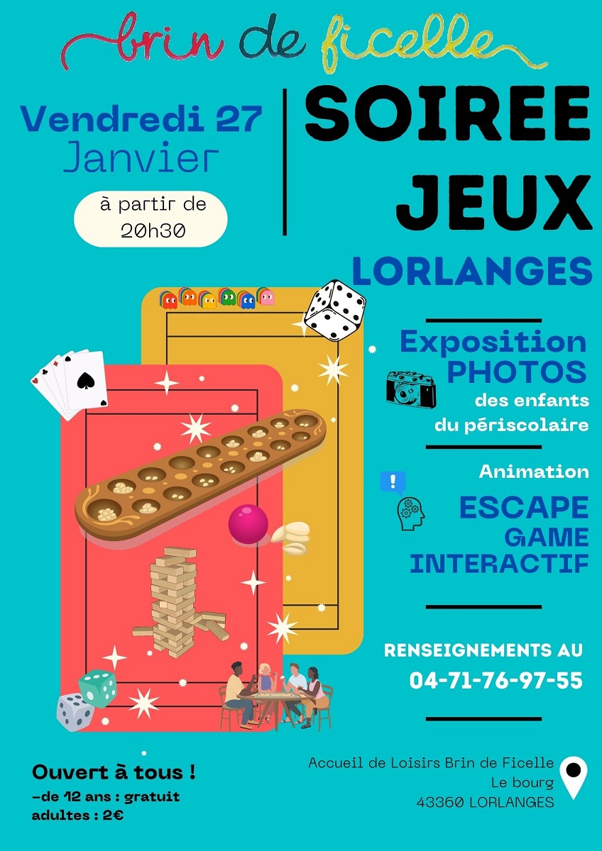 Soirée Jeux Soirée Jeux