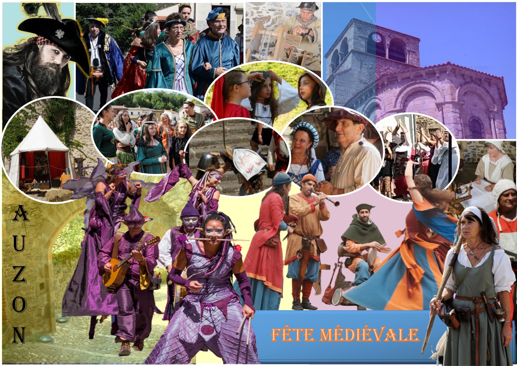 fête médiévale Auzon