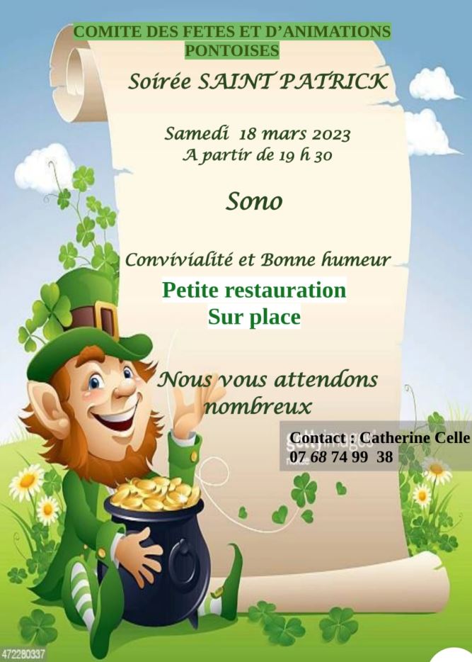 Soirée st patrick