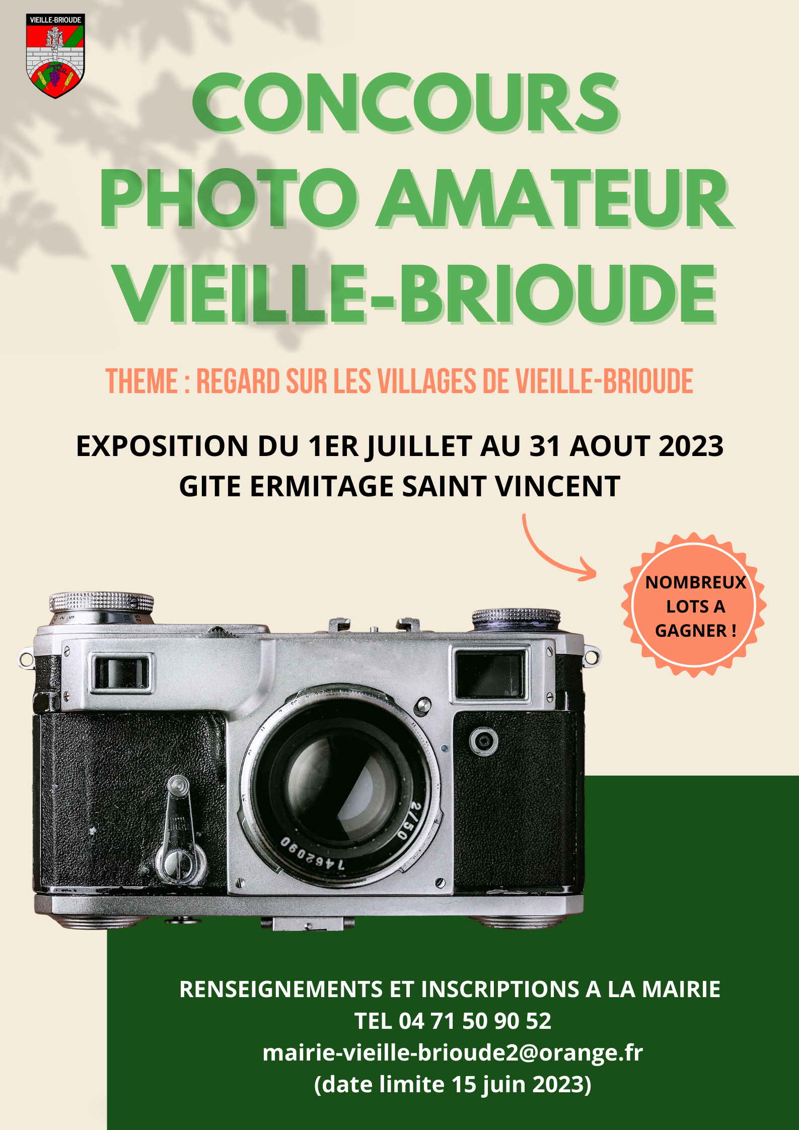 Concours photos Vieille-Brioude