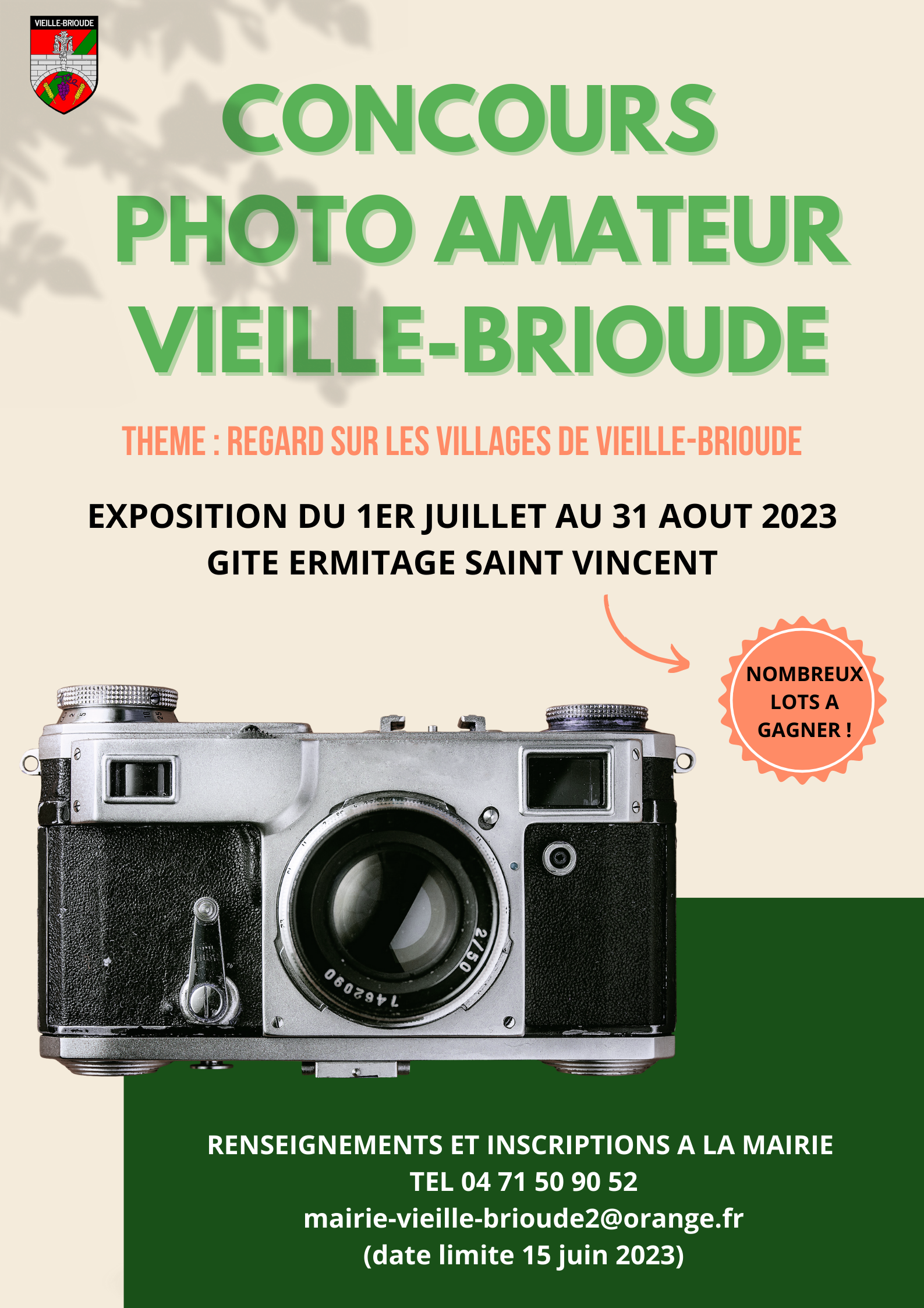 Concours photos Vieille-Brioude Concours photos Vieille-Brioude