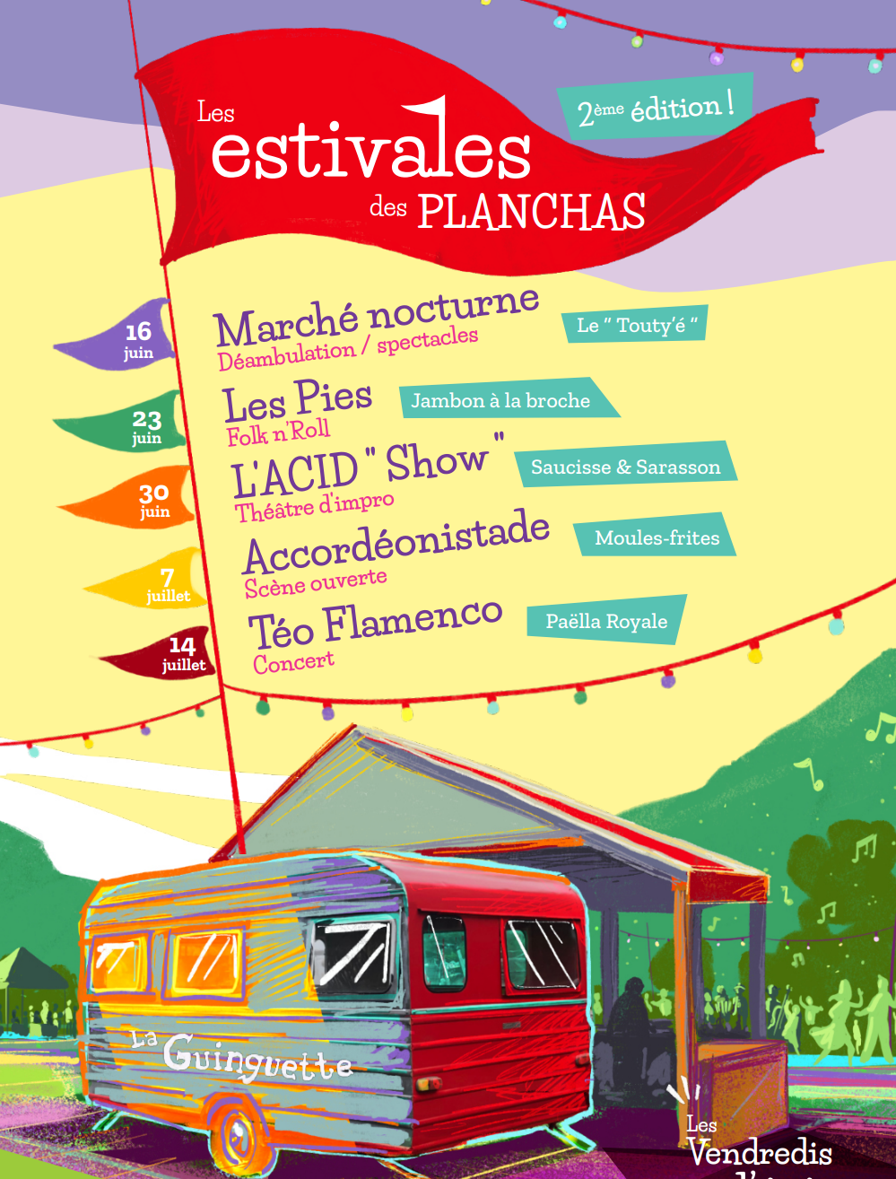 Les estivales des Planchas