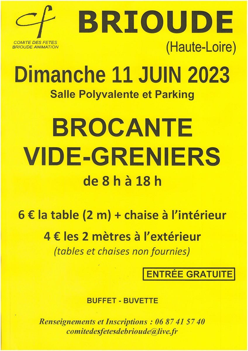 Brocante Vide Greniers