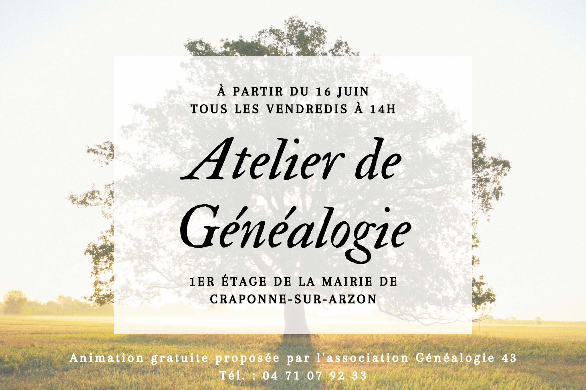 EVE_AteliersGénéalogie