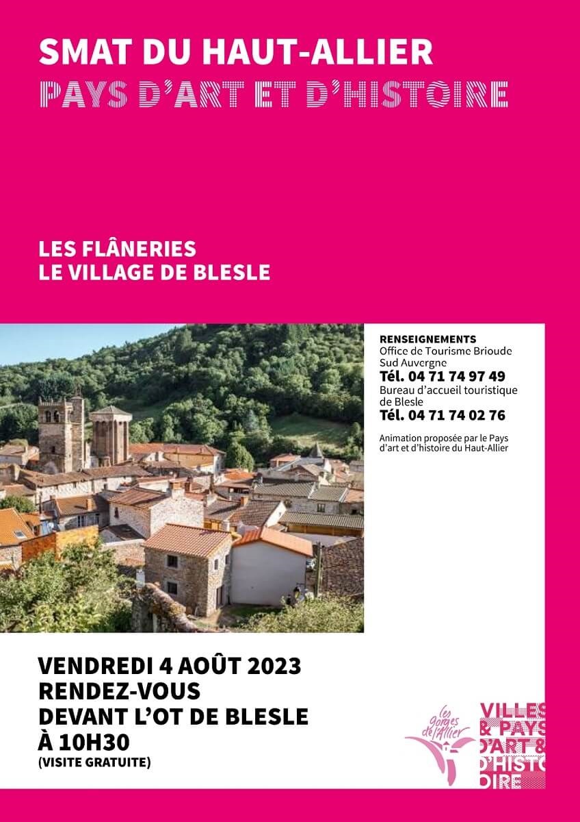 Flânerie à Blesle