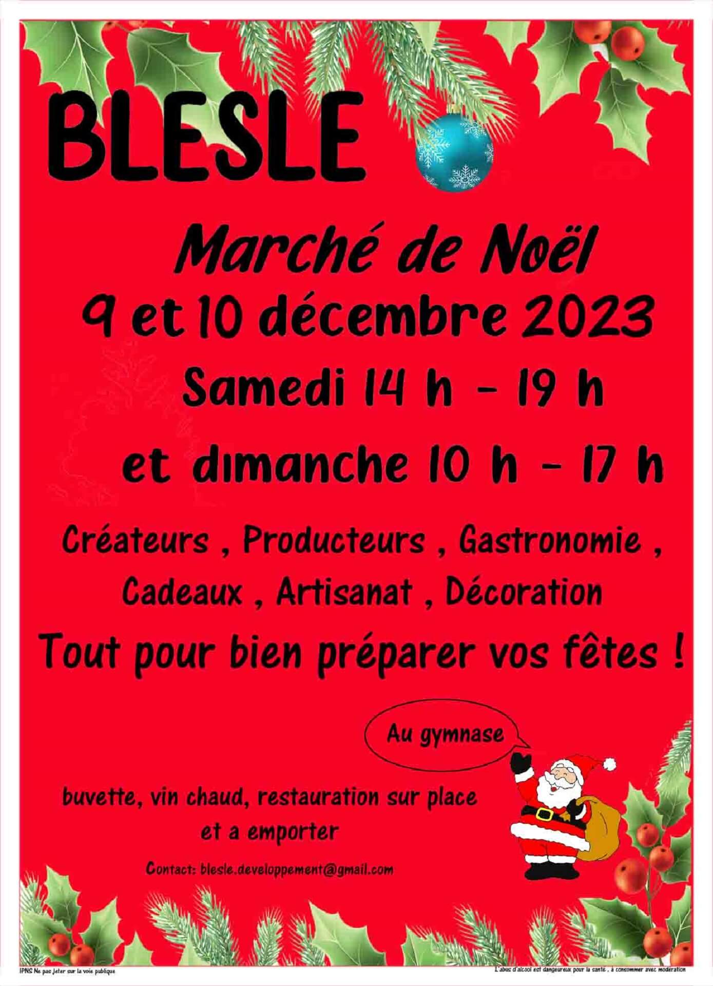 Marché de Noël Blesle Marché de Noël Blesle