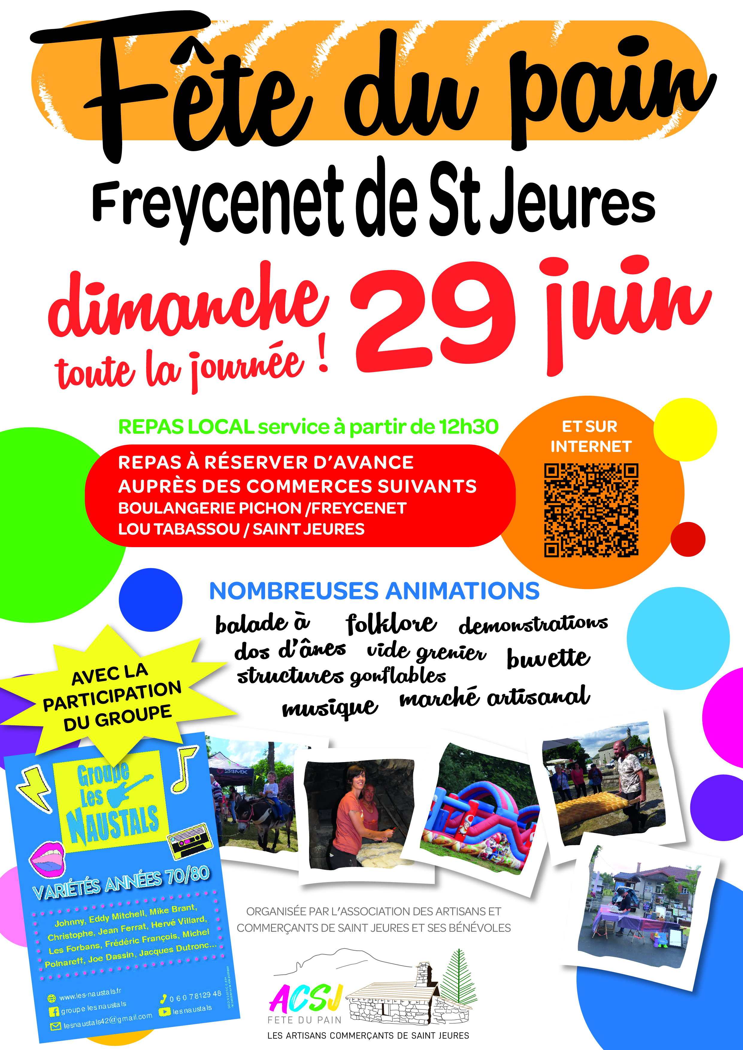 Fête du pain - Vide-greniers_Saint-Jeures