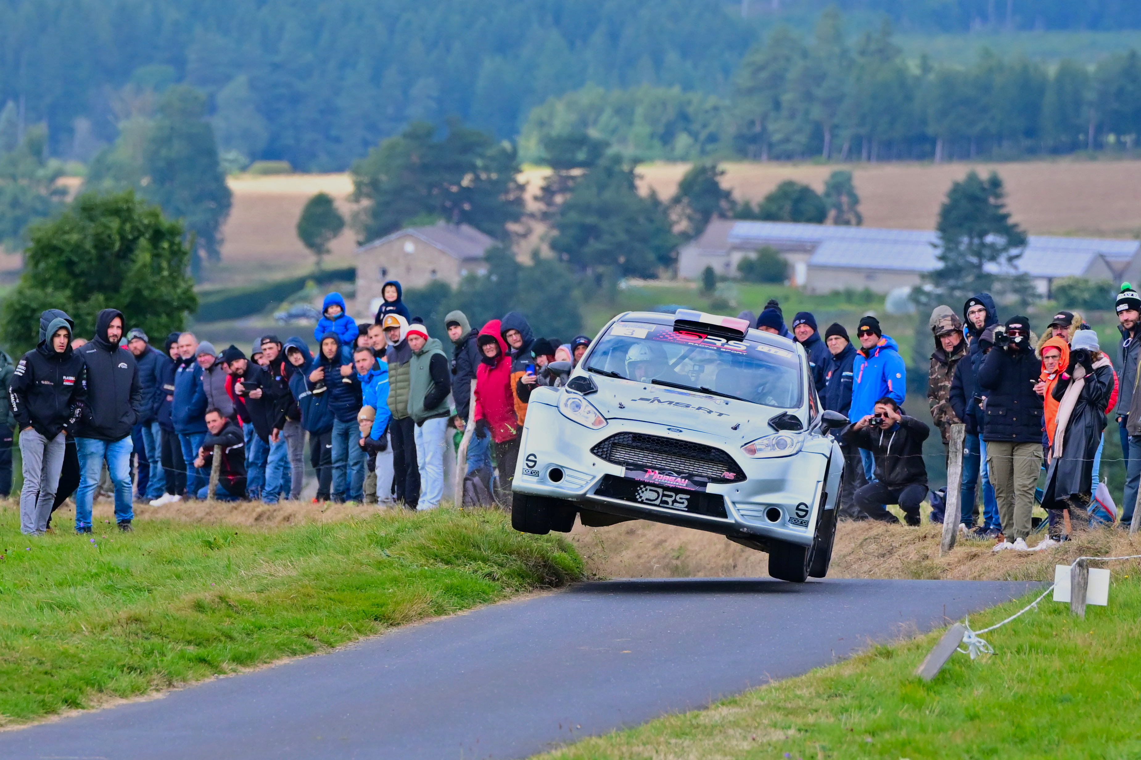Rallye du Haut-Lignon_Le Mas-de-Tence - voiture Louis Durand - Yoann Bouchet