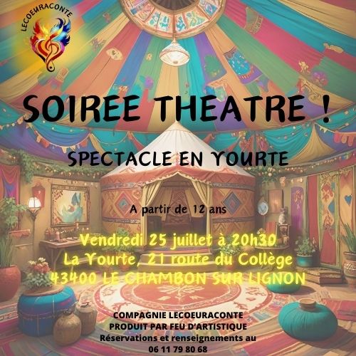 Soirée théâtre_Le Chambon-sur-Lignon