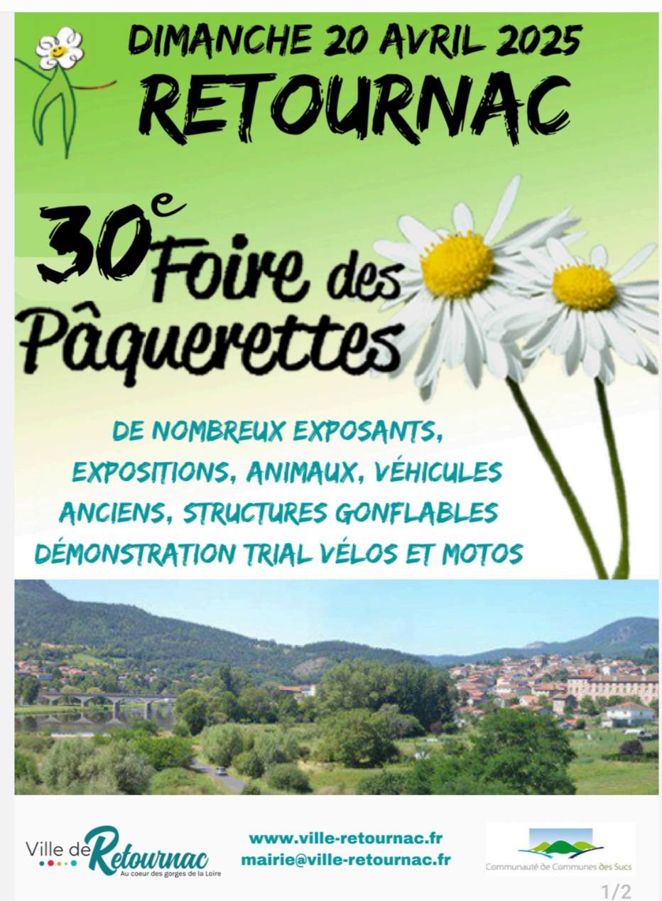 30ème Foire des Pâquerettes_Retournac