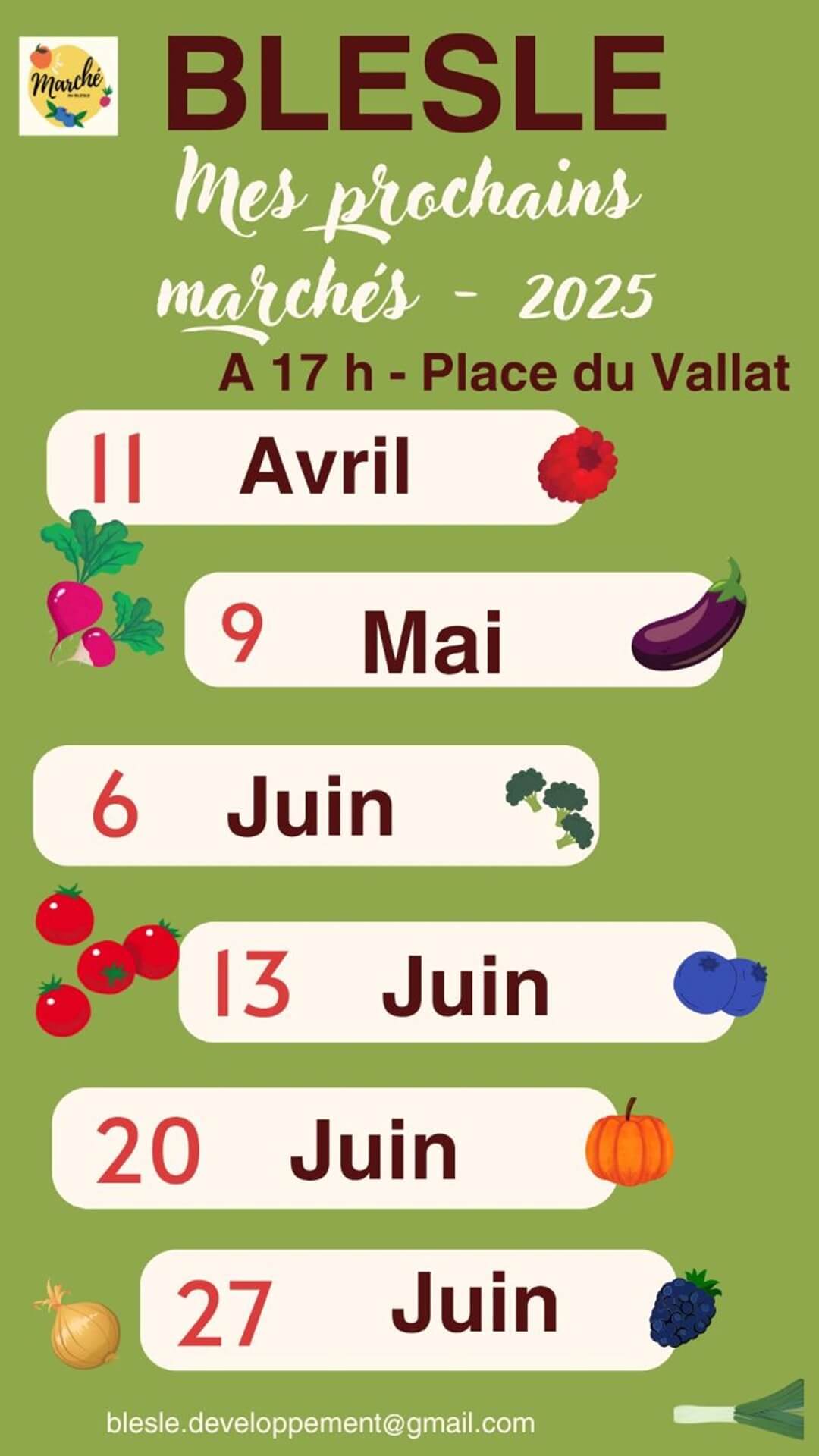 Le marché de Blesle_Blesle
