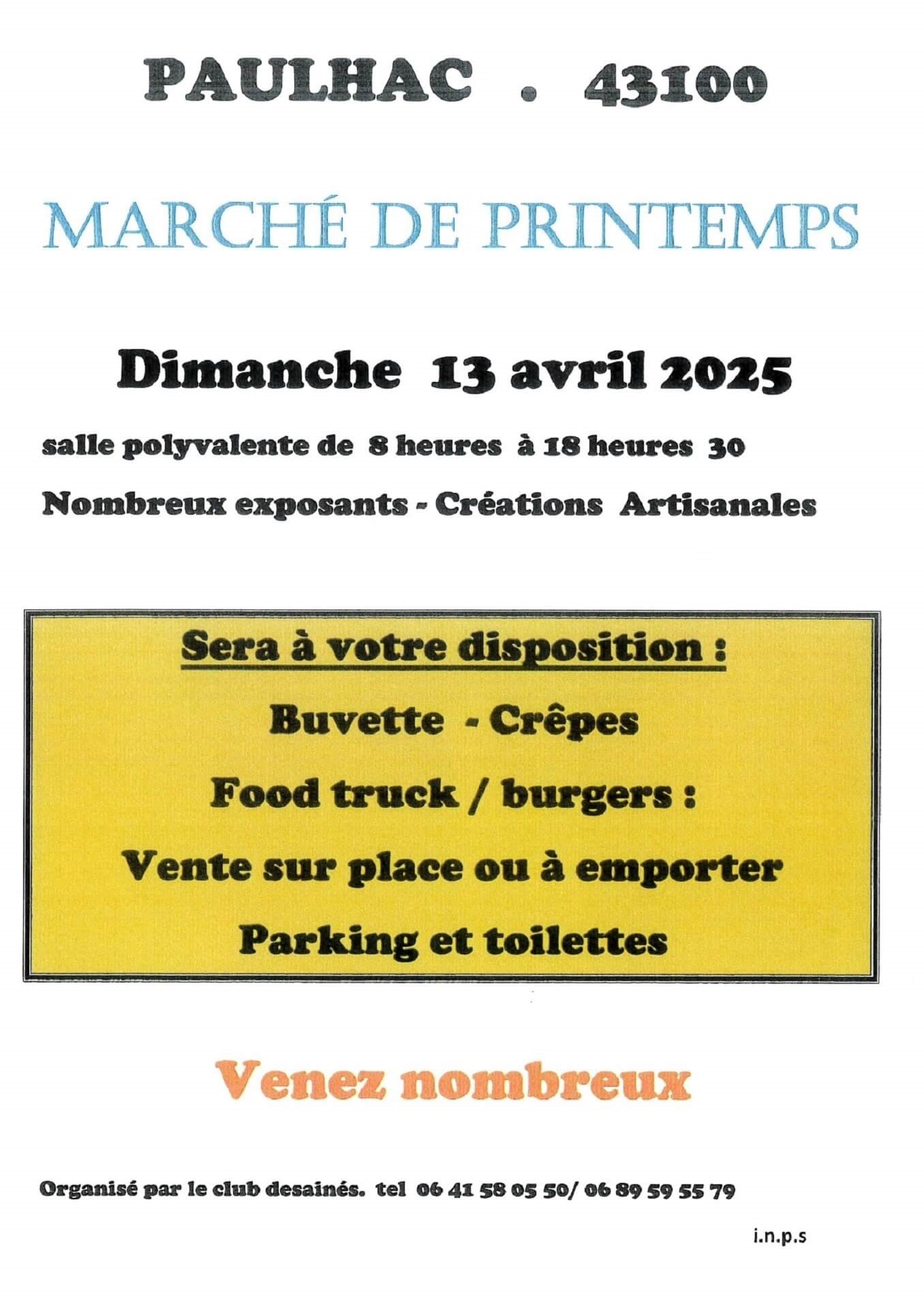 Marché de printemps_Paulhac