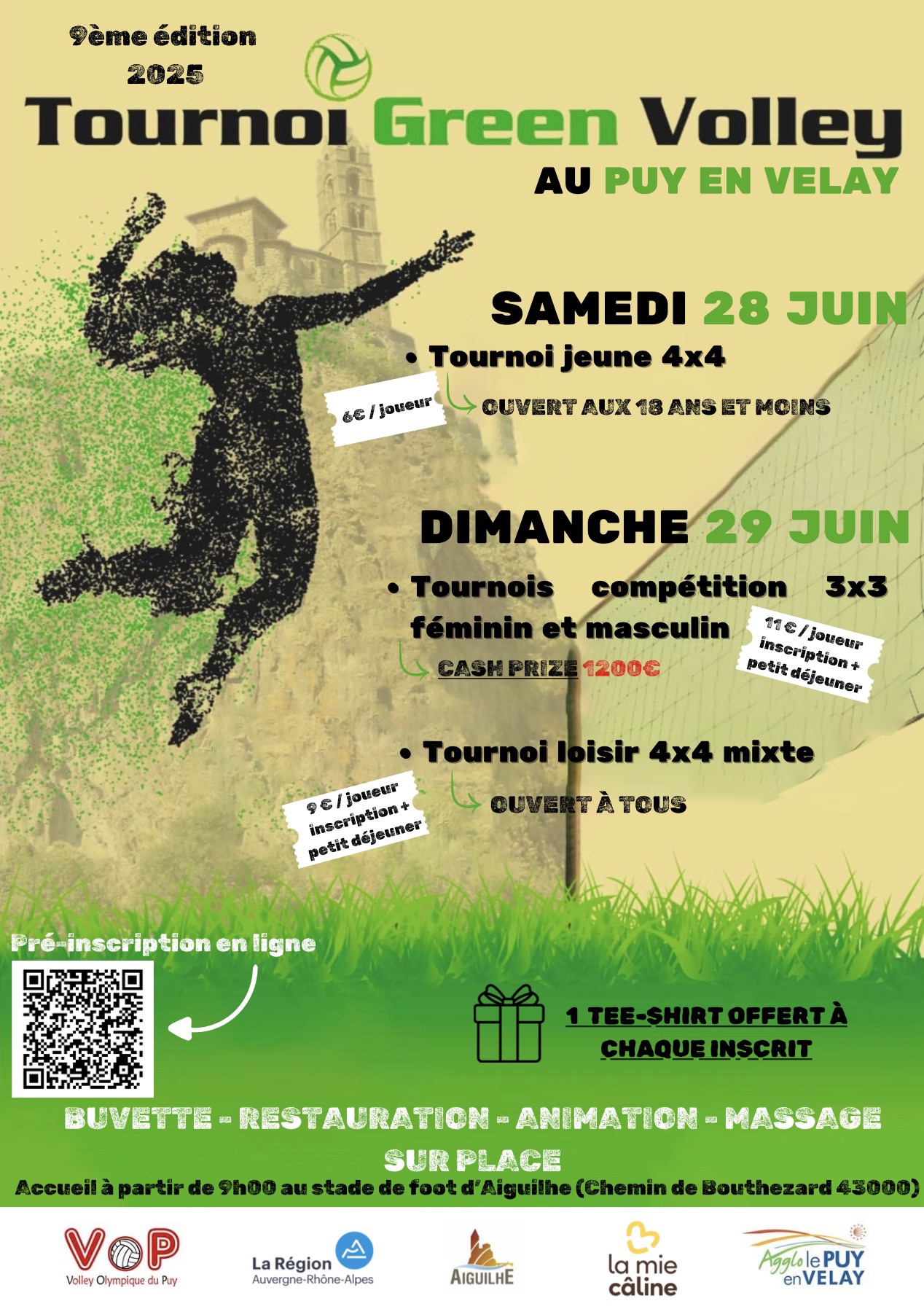 EVE_Tournoi Green Volley_Aiguilhe