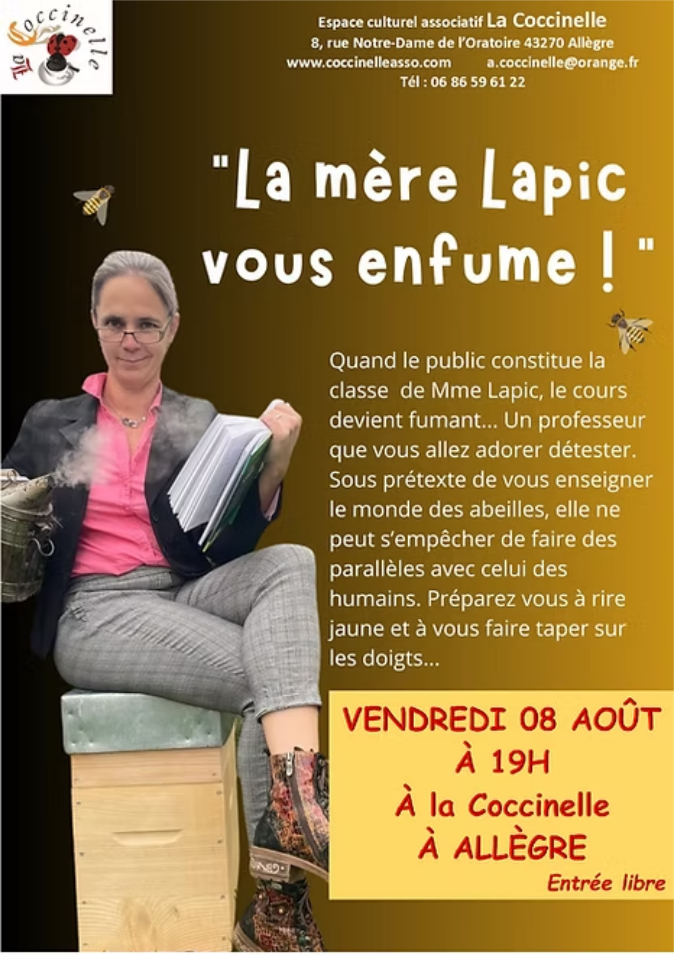 EVE_"La mère Lapic vous enfume"_Allègre