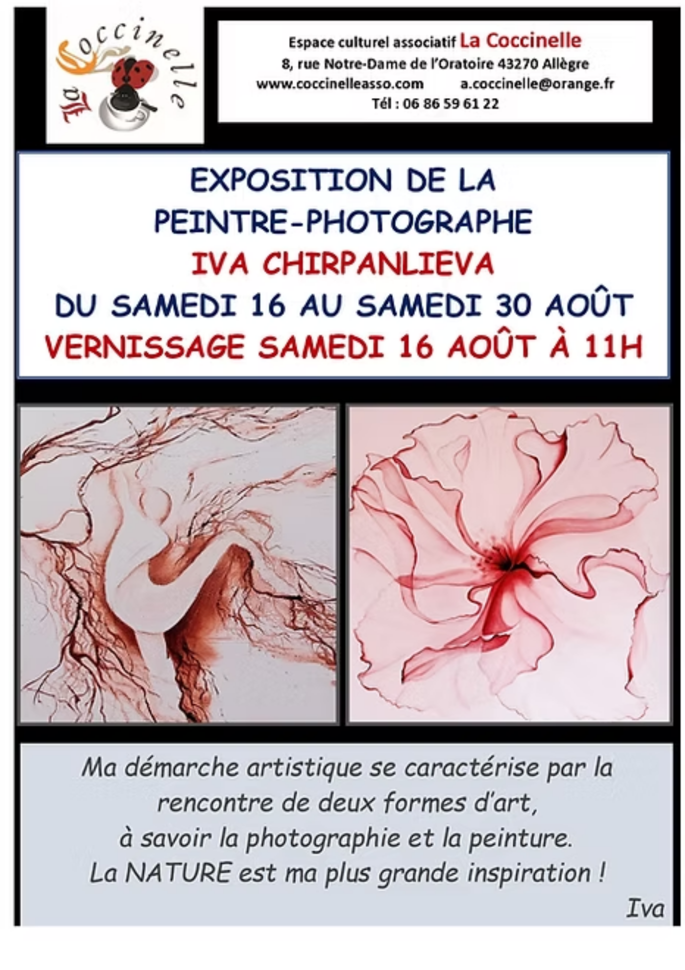 EVE_Exposition de la peintre-photographe Iva Chirpanlieva_Allègre