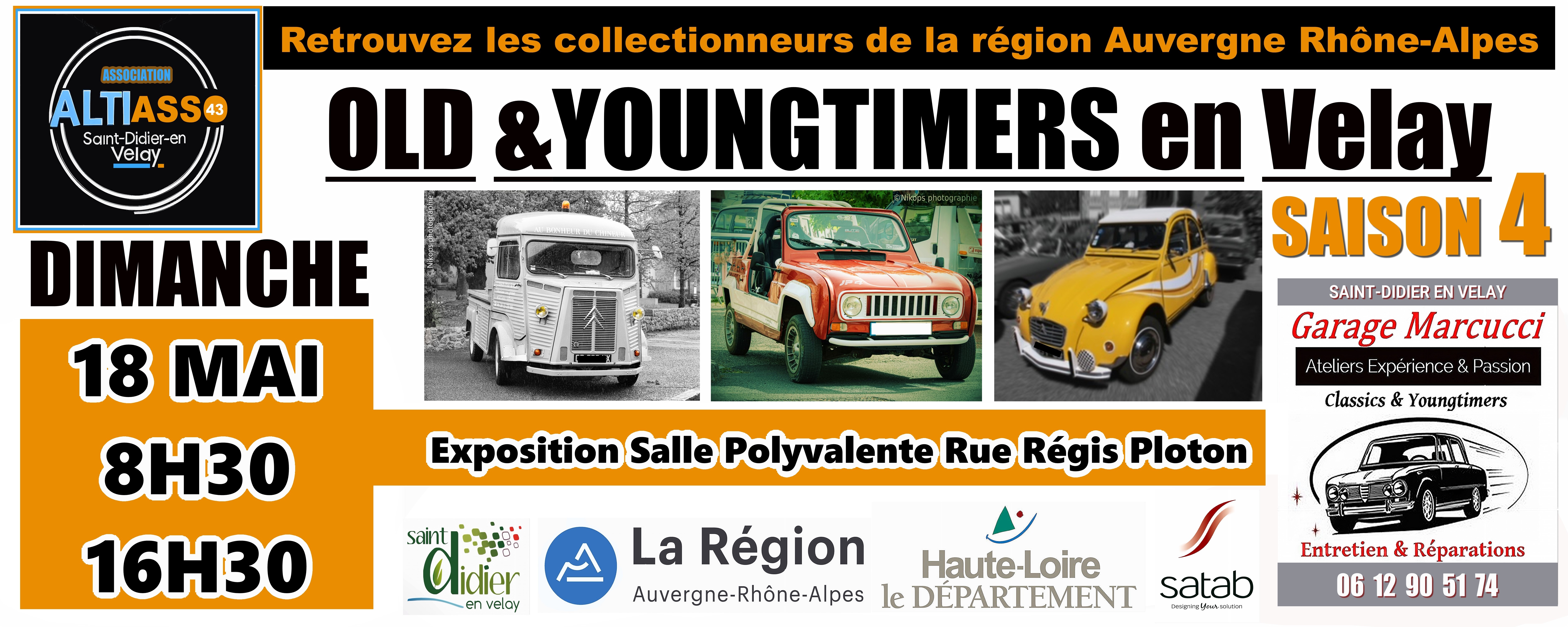 Rassemblement de voitures anciennes_Saint-Didier-en-Velay