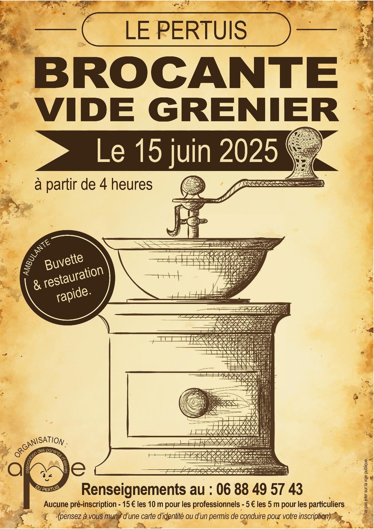 EVE_Brocante et vide-grenier_Le Pertuis